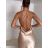 Women's long elegant strapless dress (S/M ONE SIZE) ITALIAN FASHION IMPGM2310921