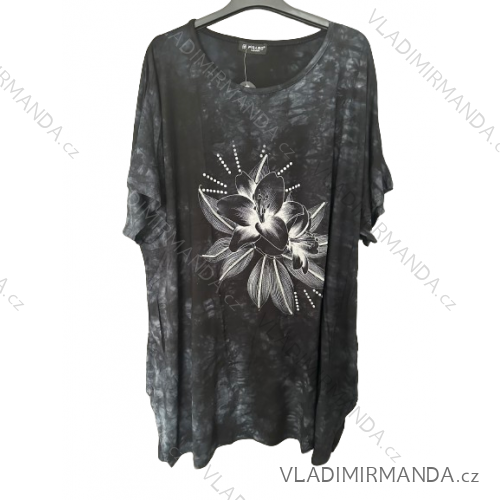 T-shirt long sleeve women (uni M-L) TURKISH MODA TM920008 5XL/6XL black