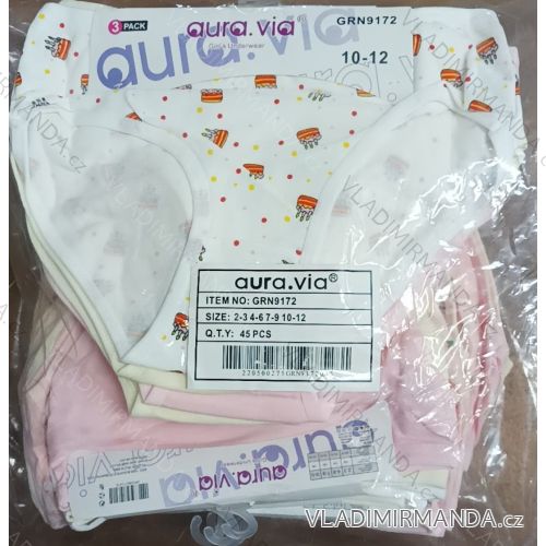 Pants for children and adolescent girls (2-12 years old) AURA.VIA AURA24GRN9172