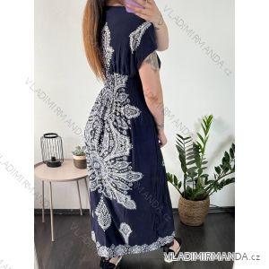 Women's Summer Icecool Sleeveless Long Dress (M/L-XL/2XL) AINUOSI ITALIAN FASHION IMB23H01