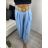 Women's Summer Pants (S/M/L) ITALIAN Fashion IMSM24008 -   grey -   M / L