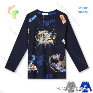 T-shirt with long sleeves children's girls girls (98-128) KUGO HL9309