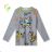 T-shirt with long sleeves children's girls girls (98-128) KUGO HL9309