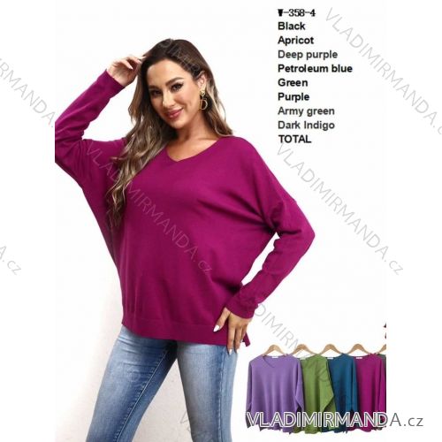 Women's long sleeve sweater (uni L / XL) ITALIAN MODA IM7191009