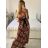 Women's summer icecool sleeveless long dress (S/M/L ONE SIZE) ITALIAN FASHION IMM22974