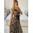 Women's summer icecool sleeveless long dress (S/M/L ONE SIZE) ITALIAN FASHION IMM22974