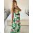 Women's summer icecool sleeveless long dress (S/M/L ONE SIZE) ITALIAN FASHION IMM22974