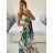 Women's summer icecool sleeveless long dress (S/M/L ONE SIZE) ITALIAN FASHION IMM22974