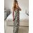 Women's Long Summer Strapless Dress (S/M ONE SIZE) INDIAN FASHION IMPEM23G37