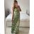Women's Long Summer Strapless Dress (S/M ONE SIZE) INDIAN FASHION IMPEM23G37