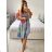 Satin Women's Long Summer Strapless Dress (S / M / L ONE SIZE) ITALIAN FASHION IMM22694