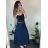 Women's Warm Long Sleeve Dress (L / XL ONE SIZE) ITALIAN FASHION IM421MIA