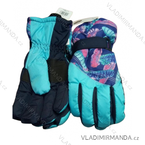 Hot gloves with terry lining baby girl (14-16cm) YOCLUB POLAND R-214A