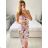 Women's Strapless Long Party Dress (S/M ONE SIZE) ITALIAN FASHION IMPSH2360055