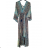 Women's Long Sleeve Summer Shirt Dress (S/M/L ONE SIZE) INDIAN FASHION IMWY23123