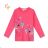 T-shirt with long sleeves children's girls girls (98-128) KUGO HL9309