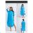 Women's Long Linen Shirt Dress Long Sleeve (S/M ONE SIZE) ITALIAN FASHION IMPLI2272014