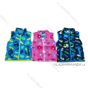 Vest baby girl and booze flap lining (98-128) KUGO FM9702