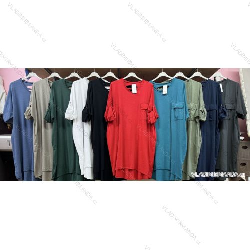 Tunic / blouse long sleeve women's oversized (3XL / 4XL ONE SIZE) ITALIAN FASHION IMWQ2191650