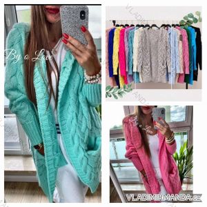 Women's Long Sleeve Cardigan (S/M ONE SIZE) ITALIAN FASHION IMWKK232891