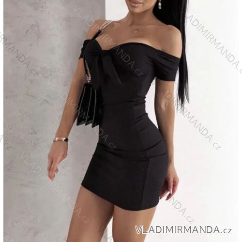 Women's long strapless sequin party dress (S/M ONE SIZE) ITALIAN FASHION IMPMD2360600