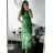 Indian Summer Short Sleeve Women Plus Size Dress (54/58 ONE SIZE) ITALIAN FASHION IMBM24072