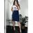 Women's short sleeve dress oversized (L-3XL) POLISH FASHION PMF20013