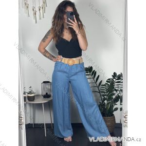 Women's summer denim pants (S/M ONE SIZE) ITALIAN FASHION IM723100/DU