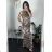 Women's summer icecool sleeveless long dress (S/M/L ONE SIZE) ITALIAN FASHION IMM24M2942CH M / L Brown