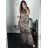 Women's summer icecool sleeveless long dress (S/M/L ONE SIZE) ITALIAN FASHION IMM24M2942CH M / L Brown