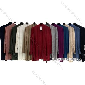 Women's Plus Size Long Sleeve Cardigan (52/54 ONE SIZE) ITALIAN FASHION IMC24387