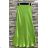 Women's Long Sleeve Summer Dress (S/M ONE SIZE) ITALIAN FASHION IMPES238990 green khaki S / M