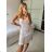 Women's Strapless Long Party Dress (S/M ONE SIZE) ITALIAN FASHION IMPSH2360055