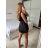 Women's elegant strapless dress (S/M ONE SIZE) ITALIAN FASHION IMPBB232L1061