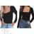 Women's long sleeve bodysuit (S/M ONE SIZE) ITALIAN FASHION IMM24M31074