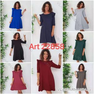 Dress with 3/4-sleeve ladies pocket (uni sl) ITALIAN Fashion IMWD20527