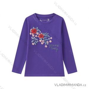 Nightgown with short sleeves for children, teenagers, girls (134-164) WOLF S2384