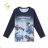 T-shirt with long sleeves children's girls girls (98-128) KUGO HL9309