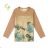 T-shirt with long sleeves children's girls girls (98-128) KUGO HL9309