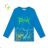 T-shirt with long sleeves children's girls girls (98-128) KUGO HL9309