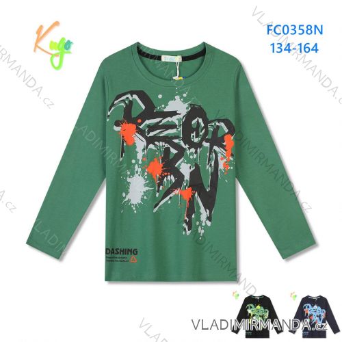 Boys long sleeve shirt (134-164) KUGO HC0721