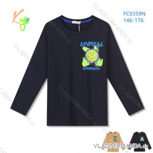 T-shirt long sleeve youth boy (146-176) KUGO HC0761