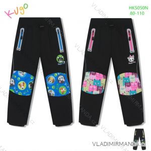 Winter pants insulated fleece baby infant girls and boys (98-128 KUGO HK1801