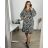 Women's Short Sleeve Shirt Dress (S / M ONE SIZE) ITALIAN FASHION IM422633