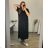 Women's Long Maxi Summer Casual Short Sleeve Dress (52/54/56 ONE SIZE) ITALIAN FASHION IMD24213