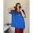 Women's Plus Size Oversize Short Sleeve Tunic (XL/2XL/3XL/4XL/5XL ONE SIZE) ITALIAN FASHION IMBM23SEE 6XL / 7XL dark pink