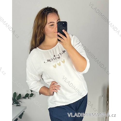 Women's Long Sleeve Knitted Turtleneck Sweater (S/M ONE SIZE) ITALIAN FASHION IM323001 52/54 white