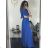 prom dress long elegant party short sleeve women's plus size (XL/2XL ONE SIZE) ITALIAN FASHION IMM2368815PL Royal blue M / L