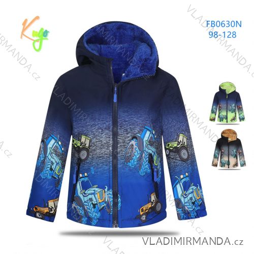 Winter Sports Ski Jacket with Lumbar Snow Belt Kids T-Shirt (98-128) KUGO TB263