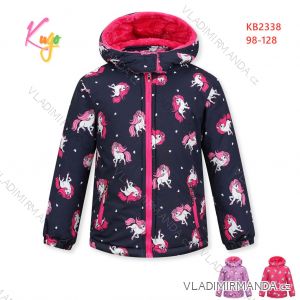 Winter Sports Ski Jacket with Lumbar Snow Belt Kids T-Shirt (98-128) KUGO TB263